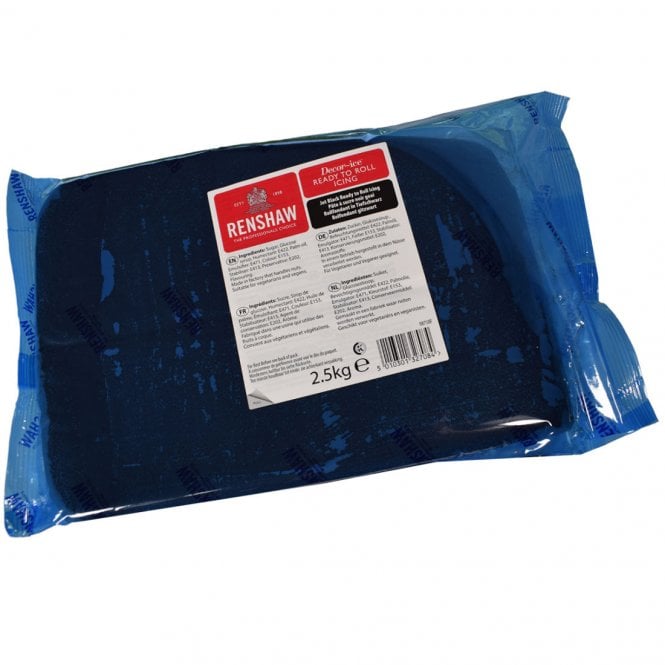 Renshaw Jet Black Ready To Roll Icing