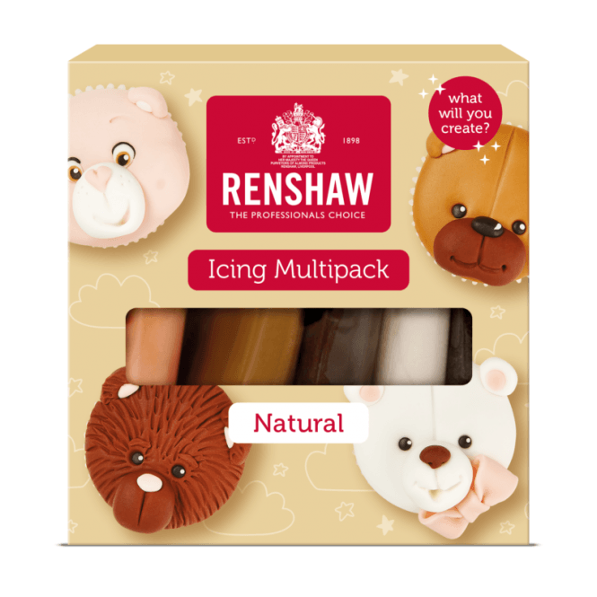 Renshaw Ready to Roll Icing Pack Naturals