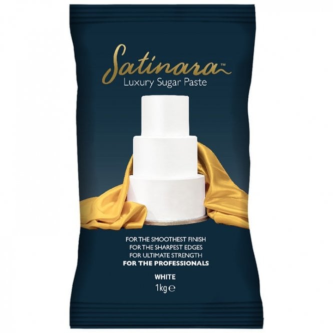 Satinara Luxury White Sugar Paste 2.5kg