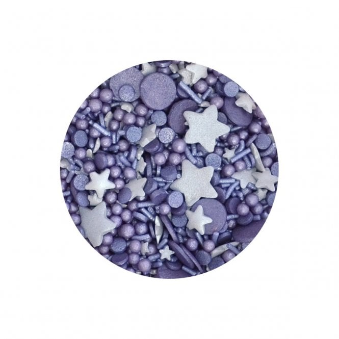 Scrumptious Sprinkletti Violet Edible Sprinkles 100g