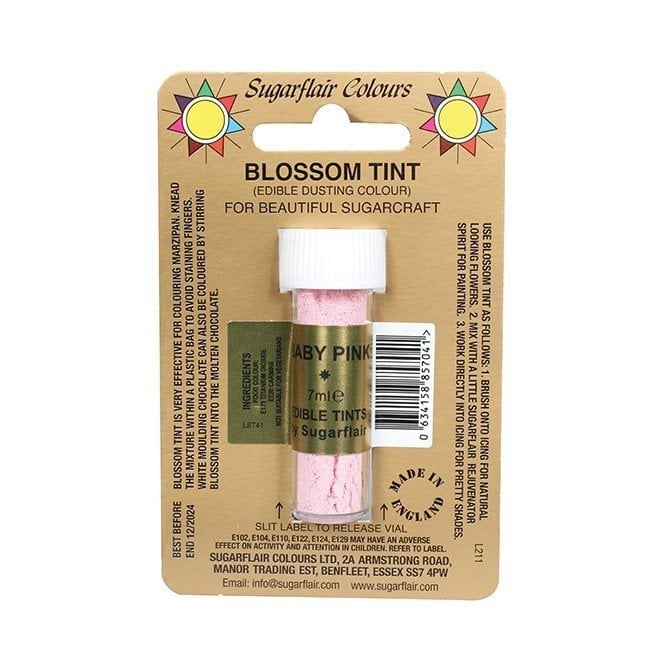 Sugarflair Blossom Tint Edible Dust-Baby Pink