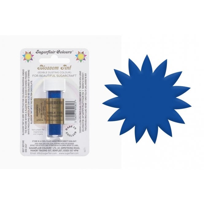 Sugarflair Blossom Tint Edible Dust - Blueberry