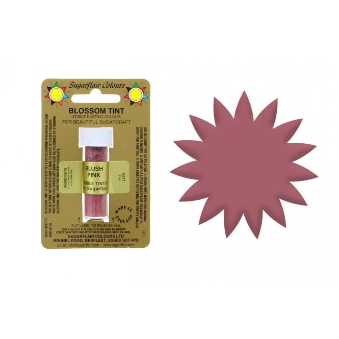 Sugarflair Blossom Tint Edible Dust - Blush Pink