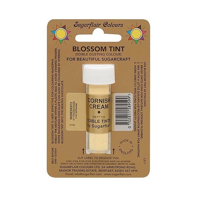 Sugarflair Blossom Tint Edible Dust-Cornish Cream
