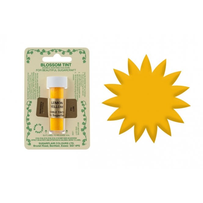 Sugarflair Blossom Tint Edible Dust - Lemon Yellow
