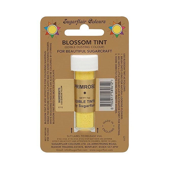 Sugarflair Blossom Tint Edible Dust-Primrose