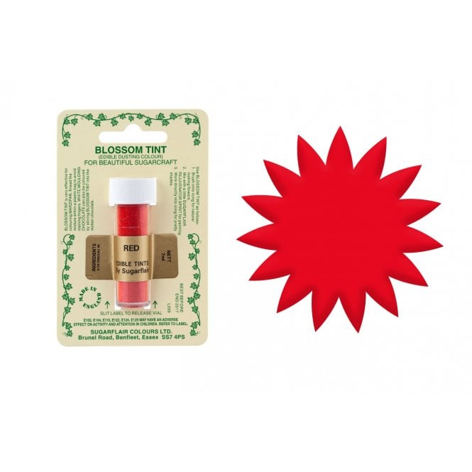 Sugarflair Blossom Tint Edible Dust - Red