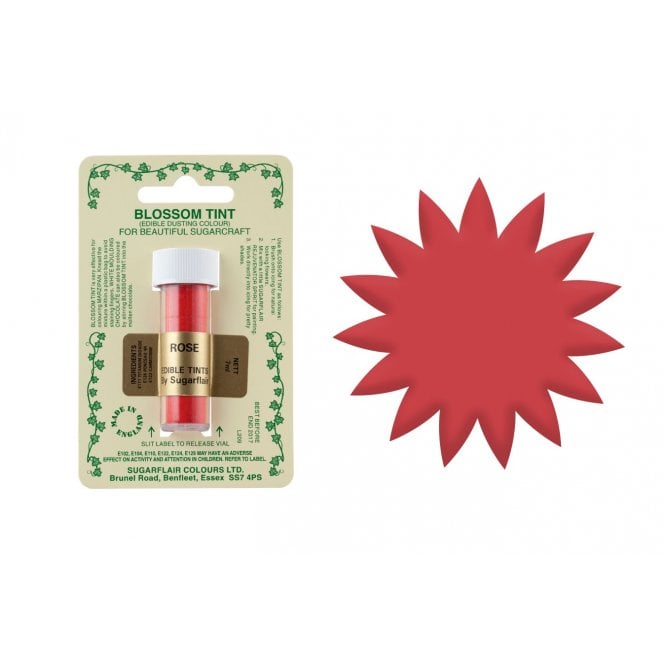Sugarflair Blossom Tint Edible Dust - Rose