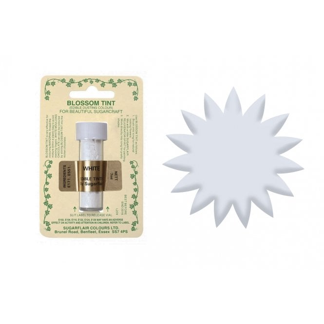 Sugarflair Blossom Tint Edible Dust - White