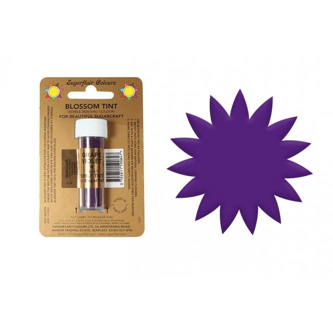 Sugarflair Craft Dusting Colour 7ml - Grape Violet