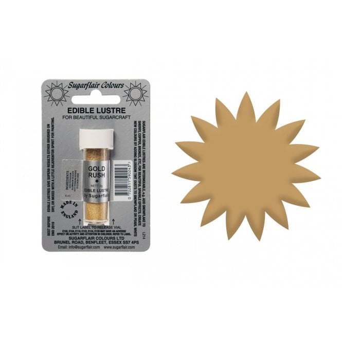 Sugarflair Edible Lustre - Gold Rush
