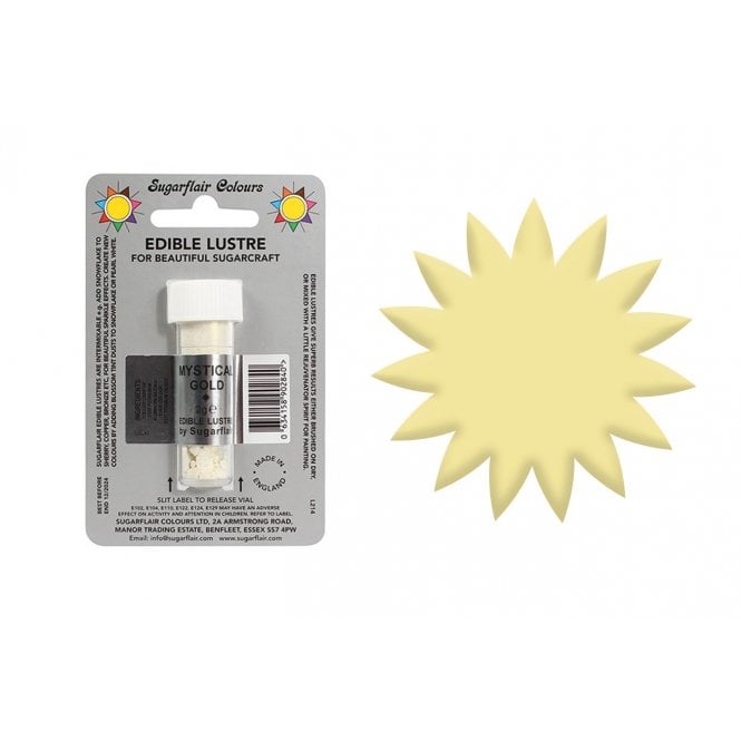 Sugarflair Edible Lustre - Mystical Gold
