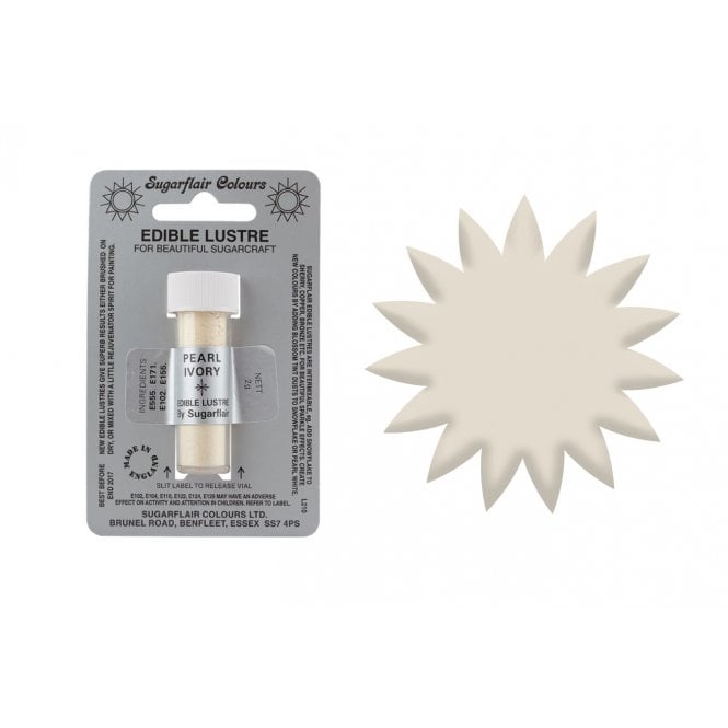 Sugarflair Edible Lustre - Pearl Ivory