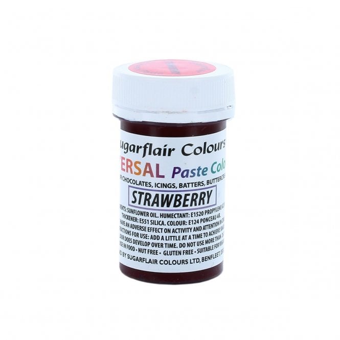 Sugarflair Universal Colour Pastes - Strawberry Red