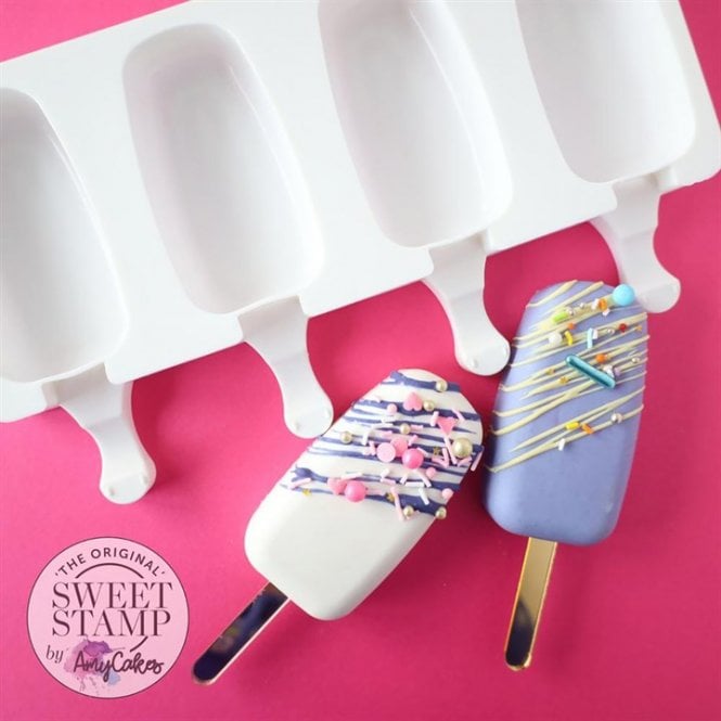 Sweet Stamp Cake Popsicle Mould - Regular