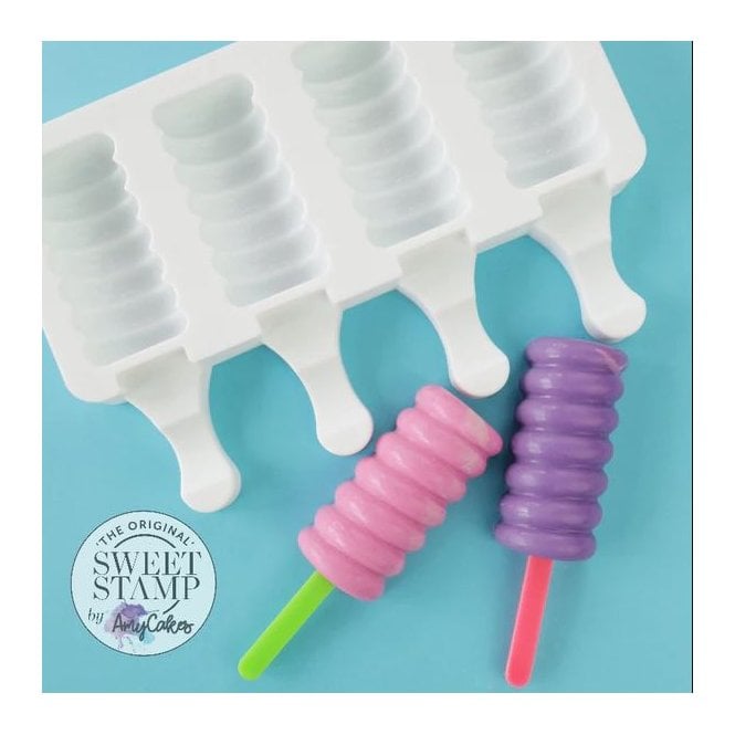 Sweet Stamp Cake Popsicle Twist Mould - Mini