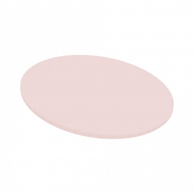 The Cake & Sugarcraft Store 5mm 10inch - Baby Pink Round Matt Masonite Board