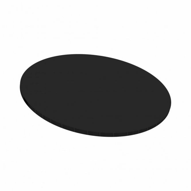 The Cake & Sugarcraft Store 5mm 10inch - Black Round Matt Masonite Board