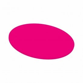 5mm 10inch - Hot Pink Round Matt Masonite Board