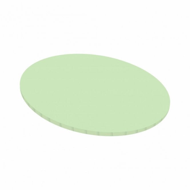 The Cake & Sugarcraft Store 5mm 10inch - Pastel Green Round Matt Masonite Board