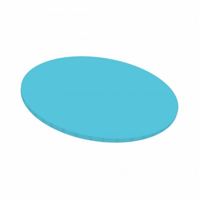 The Cake & Sugarcraft Store 5mm 10inch - Tiffany Blue Round Matt Masonite Board