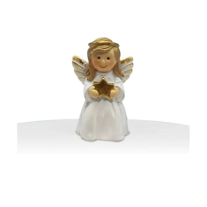 The Cake & Sugarcraft Store Angel Christmas Cake Topper Ceramic