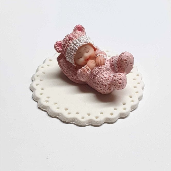 The Cake & Sugarcraft Store Baby Girl With Head on Pillow