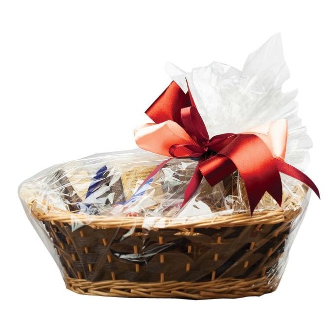 The Cake & Sugarcraft Store Basket Bags Clear with Twist Ties