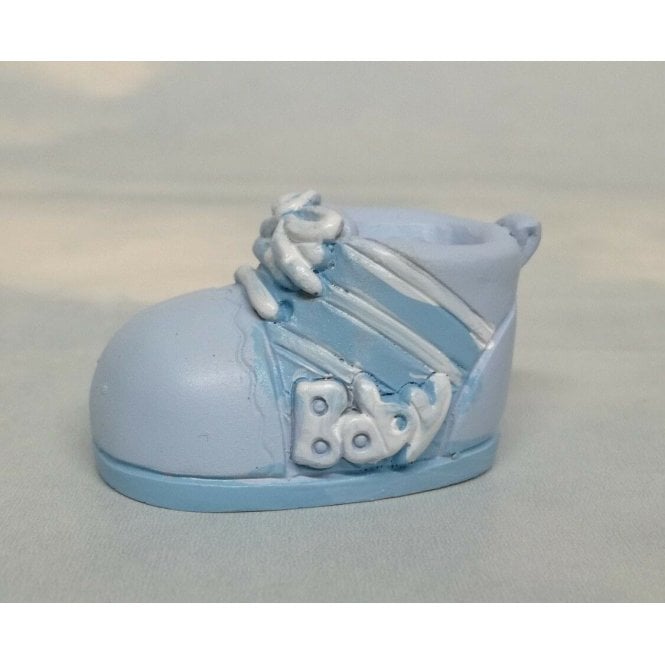 The Cake & Sugarcraft Store Blue Baby Resin Bootie