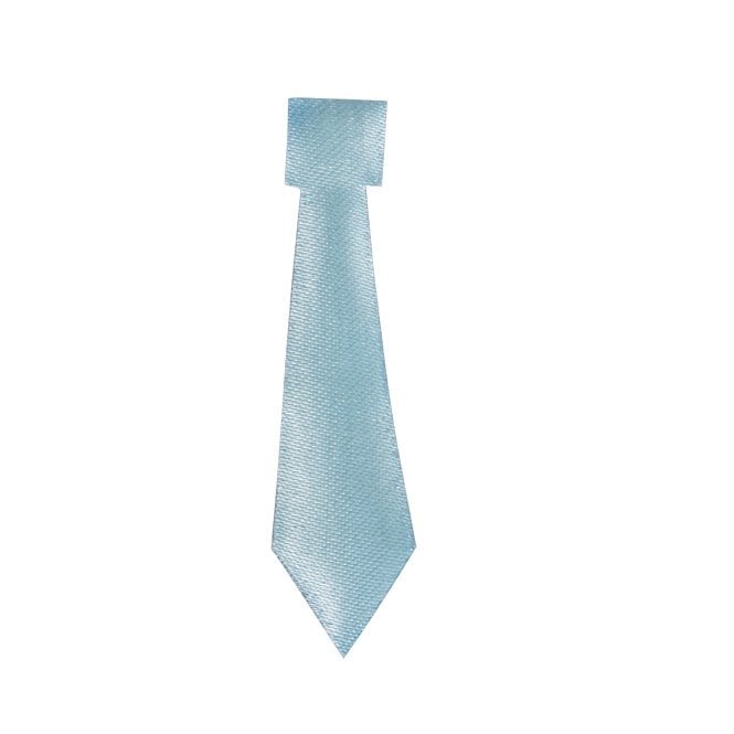 The Cake & Sugarcraft Store Blue Self Adhesive Satin Ties Set of 12