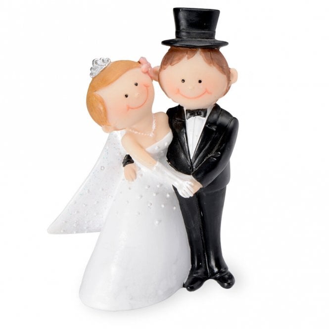 The Cake & Sugarcraft Store Bride & Groom Cake Topper Holding Hands