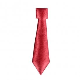 Burgundy Self Adhesive Satin Ties Set of 12