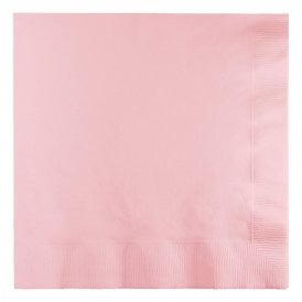 Classic Pink Lunch Napkins - Pack of 20 Ply 2