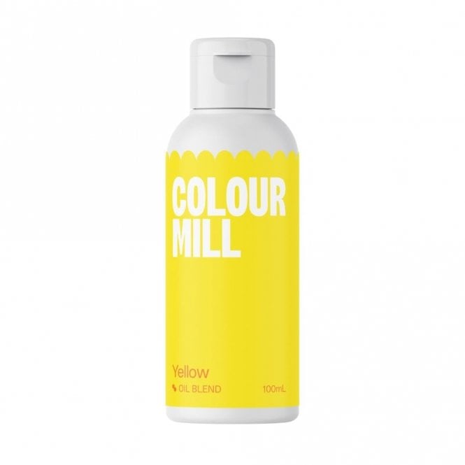 The Cake & Sugarcraft Store Colour Mill Oil Based Food Colour - Yellow - 100ml
