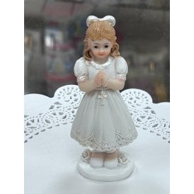 Communion Christening Standing Girl