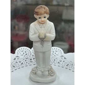 Communion Confirmation Christening Standing Boy