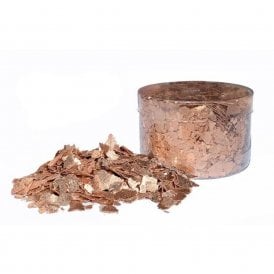 Crystal Candy - Rose Gold Edible Flakes - 7g