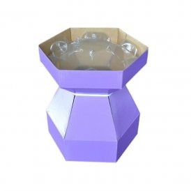 Cupcake Bouquet Box - Bilberry Crush (Lilac)
