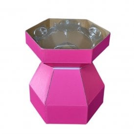Cupcake Bouquet Box - Passion Flower (Cerise)