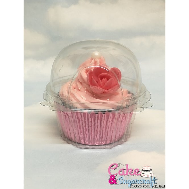 The Cake & Sugarcraft Store Cupcake Or Muffin Holder Pods Clear