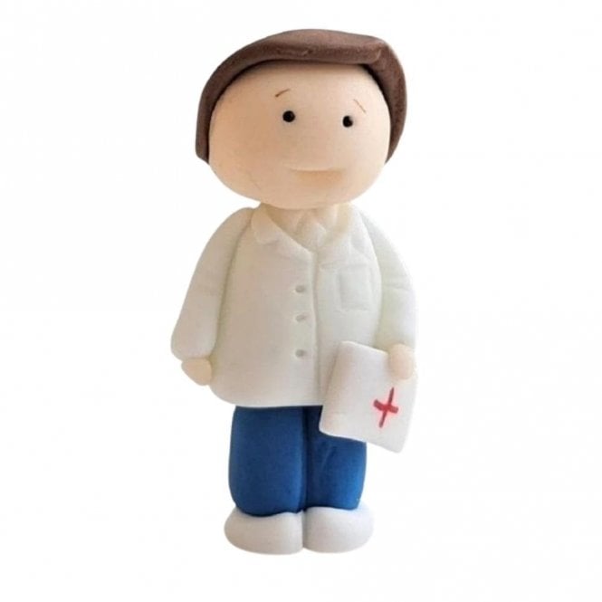 The Cake & Sugarcraft Store Doctor Edible Sugar Cake Topper