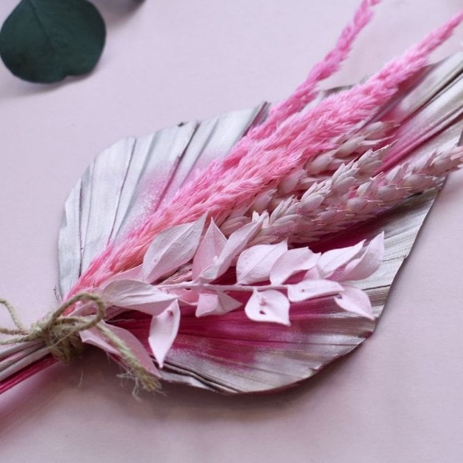 The Cake & Sugarcraft Store Dried Palm Leaf Spray - Pinks