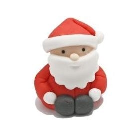 Edible Father Christmas Santa Cake Topper 
