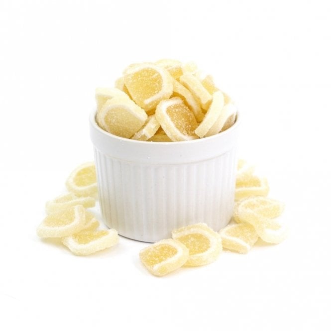 The Cake & Sugarcraft Store Edible Mini Lemon Jelly Fruit Slices - 50g