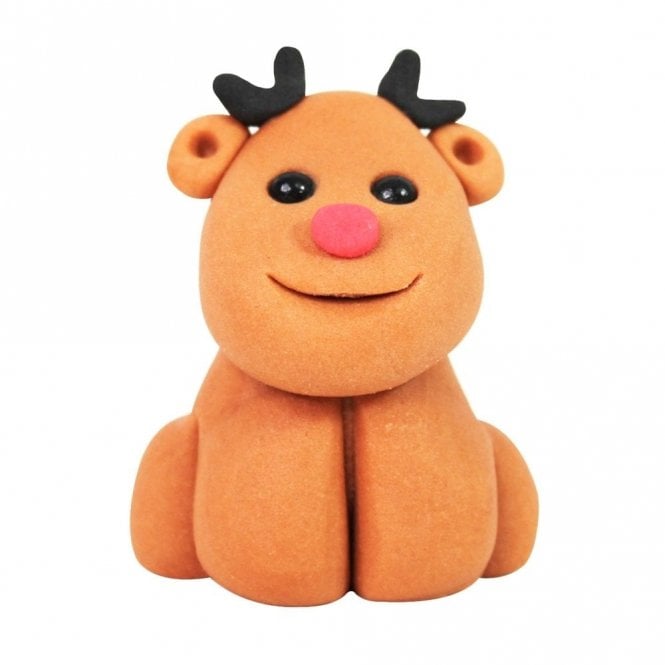 The Cake & Sugarcraft Store Edible Red Nose Reindeer
