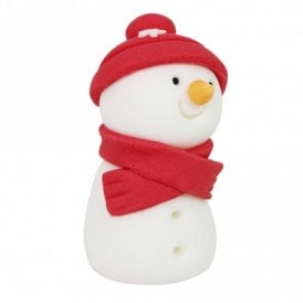 Edible Snowman Cake Topper 