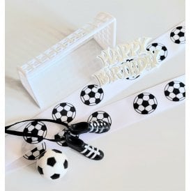 Football Cake Kit - Black