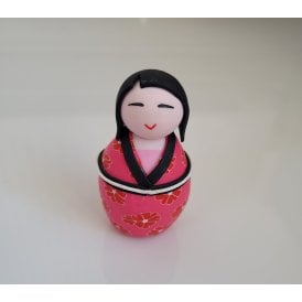 Geisha Doll Topper - Medium 6 cm