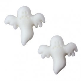 Halloween Edible Toppers - Ghosts x 12