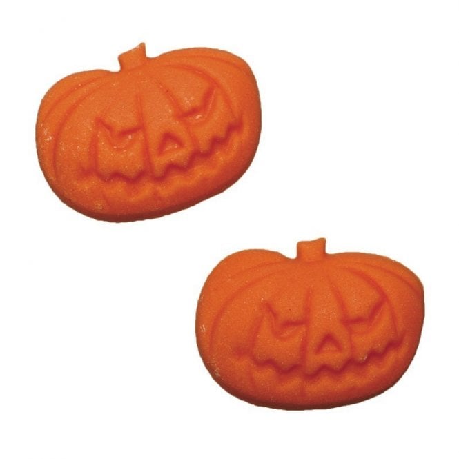 The Cake & Sugarcraft Store Halloween Edible Toppers - Pumpkins x 12